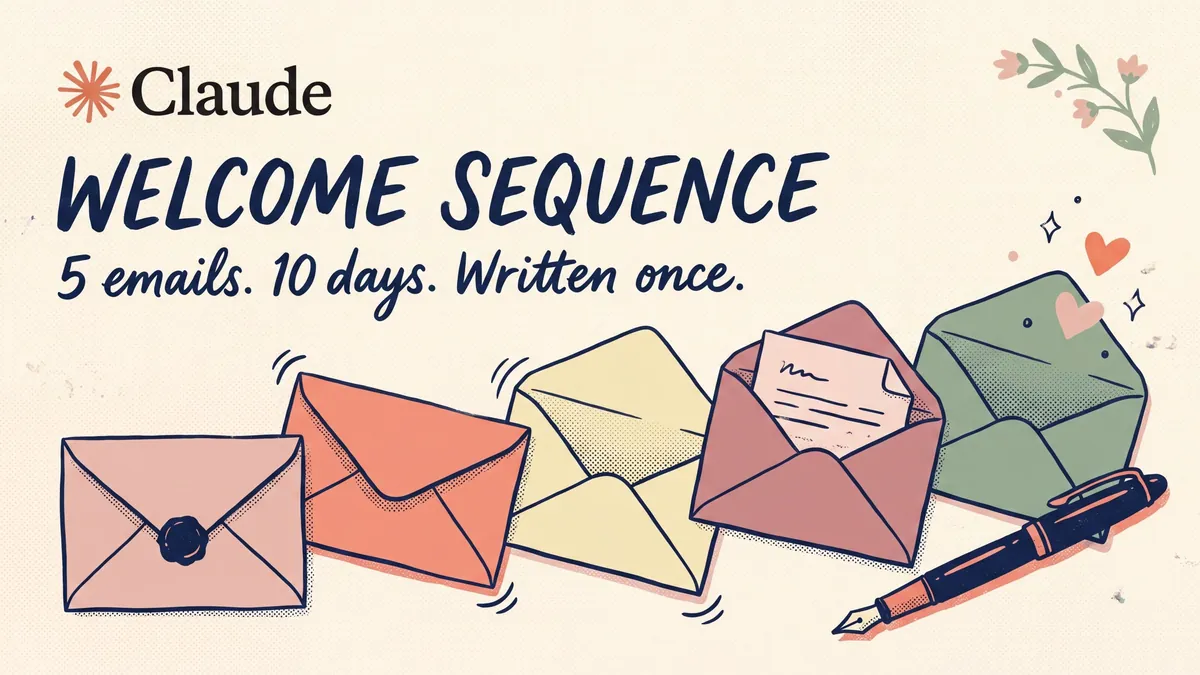 Writing a welcome sequence with Claude